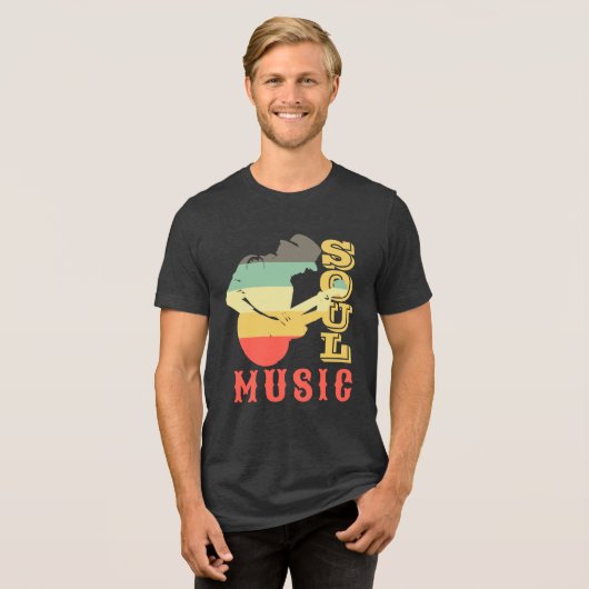 Soul Tri-Blend Shirt (Voorkant volledig)