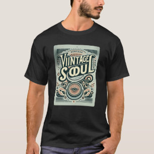  Soul Typografie Quote T-shirt - Tijdloze Lega