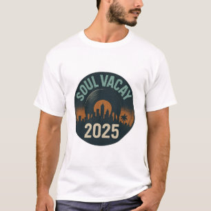 Soul Vacay 2025 Unisex Logo T-shirt