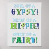 SOUL VAN EEN GYPSY... POSTER (Voorkant)