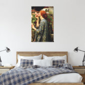 Soul van het Roos van John William Waterhouse Canvas Afdruk (Insitu (Slaapkamer))