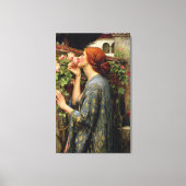Soul van het Roos van John William Waterhouse Canvas Afdruk (Voorkant)