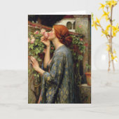 Soul van het Roos van John William Waterhouse Kaart (Gele Bloem)