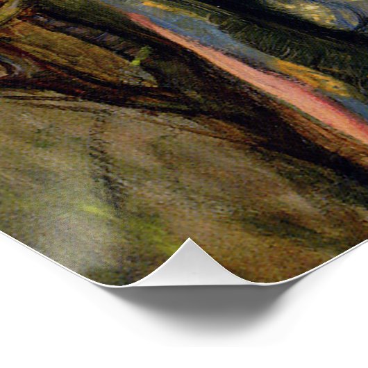 Soul van het Roos van John William Waterhouse Perfect Poster (Hoek)