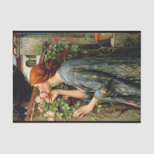 Soul van het Roos Waterhouse Schilderij Tissuepapier (Voorkant)