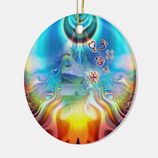 Soul Vibrations Keramisch Ornament (Links)