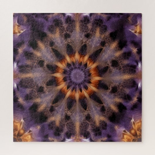 Soul Window AI Fantasy Digitale Kunst Print Herhal Legpuzzel (Verticaal)
