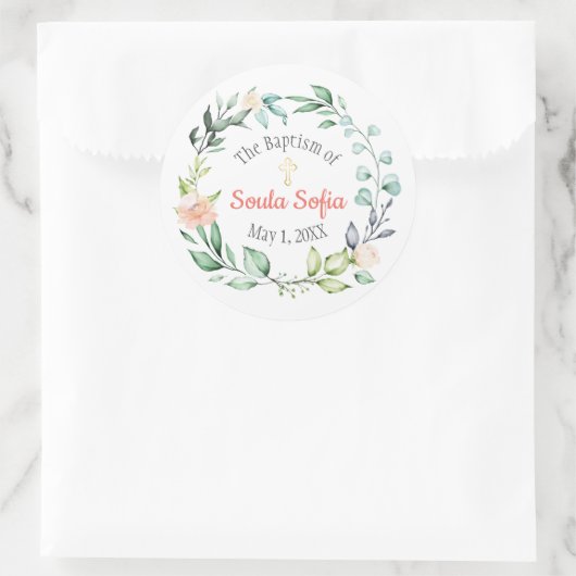 Soula Baptism Sticker (Tas)