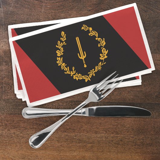 Soulaanse vlag servet