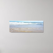 Soulac Sur Mer | Kuststrand in Frankrijk Canvas Afdruk (Voorkant)