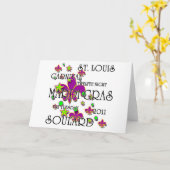 Soulard Mardi Gras 2011 Kaart (Gele Bloem)