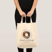 SoulCollage® Logo Grocery Bag Tote Bag (Voorkant (product))