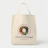 SoulCollage® Logo Grocery Bag Tote Bag (Voorkant)