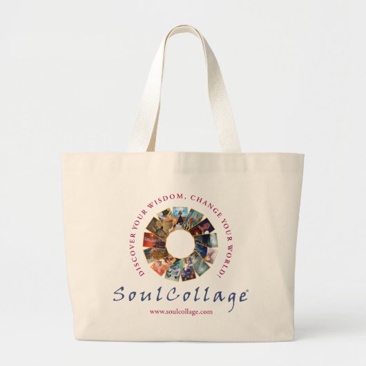 SoulCollage® Logo Jumbo Tas (Voorkant)