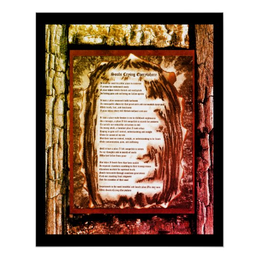 Soulds die overal naartoe gaan perfect poster (Voorkant)