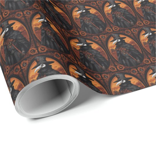 Souleater Raven Cadeaupapier (Rol Hoek)