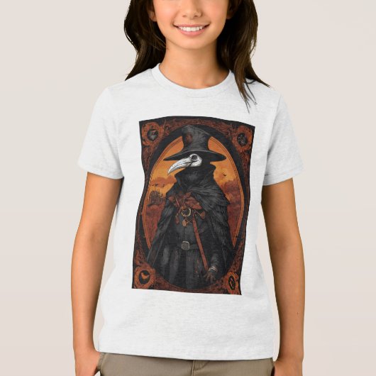 Souleater Raven Tri-Blend Shirt (Voorkant)