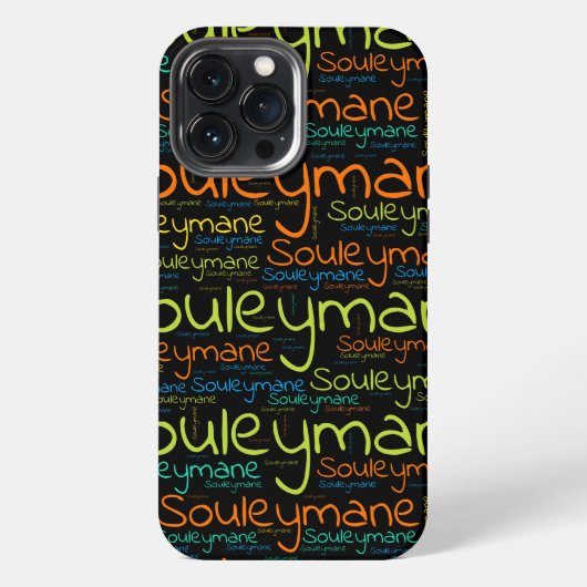 Souleymane iPhone Hoesje (Achterkant)