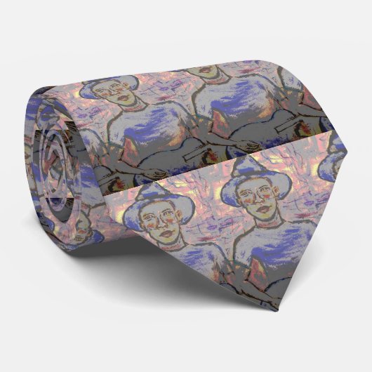 Soulful Bluesman Stropdas (Opgerold)