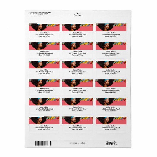 Soulful Diva Melodieën: Diva-ish Delights Label (Full Sheet)