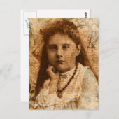 Soulful Eyes Digital Art Briefkaart (Voorkant / Achterkant)