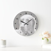 Soulful Eyes of the Weimaraner Grote Klok (Huis)