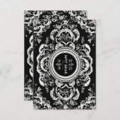 Soulful Harmony: Zwart & Wit Kleurboek" Informatiekaartje (Voorkant / Achterkant)