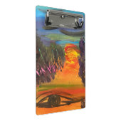 Soulful Horizon Hand Painted Design Mini Klembord (Schuin)