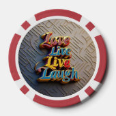 "Soulful Living Inspiration" Poker Chips (Achterkant)