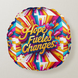 "Soulful Revival" Rond Kussen