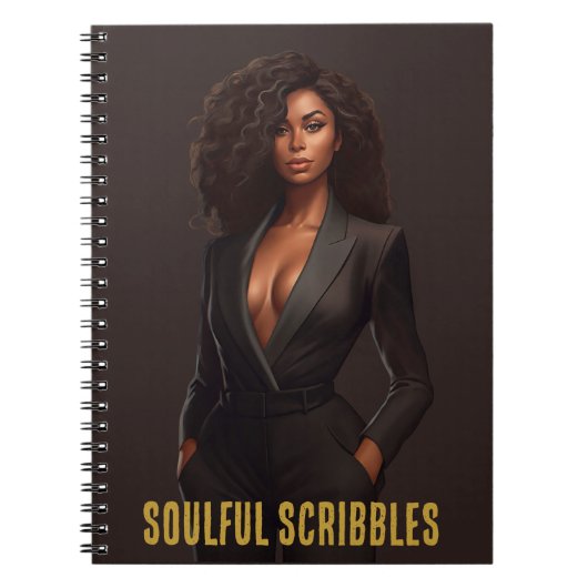 Soulful Scribbles Journal Notitieboek (Voorkant)