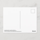 Soulful Tiger briefkaart (Achterkant)