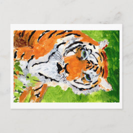 Soulful Tiger briefkaart