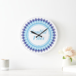 Soulful Vibes mandala Grote Klok