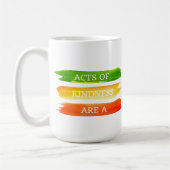 "Soulful vriendelijkheid" koffiekopje Koffiemok (Links)