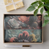 Soulful Warrior, Indiaanse Gothic Skull Tissuepapier (Geschenk)