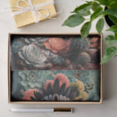 Soulful Warrior, Indiaanse Gothic Skull Tissuepapier (Geschenk)