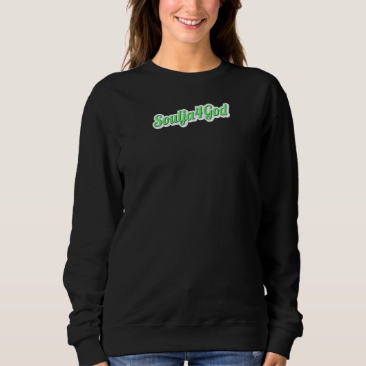 Soulja 4 God Christelijke Raglan Trui (Voorkant)