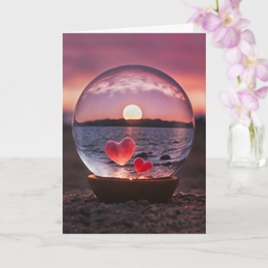 Soulmate bruiloft Jubileum Spiritueel Kaart (Orchidee)