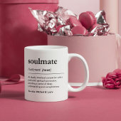 Soulmate definitie aangepaste naam woordenboek koffiemok