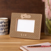 Soulmate Engraved Wood Laser Etched Picture Frame Gegraveerde Lijstjes (Links)