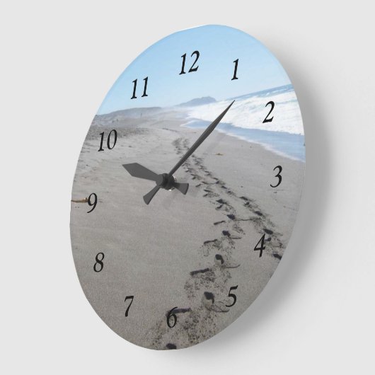 Soulmate Footprint Wall Clock Grote Klok (Hoek)