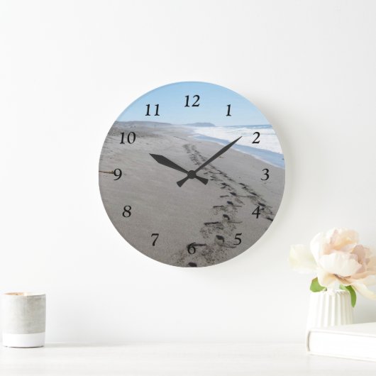Soulmate Footprint Wall Clock Grote Klok (Huis)