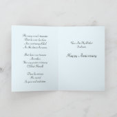 Soulmate Footprints Jubileum Kaart met gedicht (Binnen)