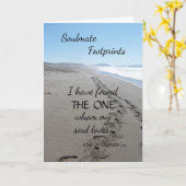 Soulmate Jubileum vond de ene Kaart (Gele Bloem)