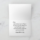 Soulmate, Love Letter, Moederdag Kaart (Binnen)