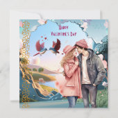 Soulmate Lovebirds Paar Romantisch Quote Valentijn (Achterkant)