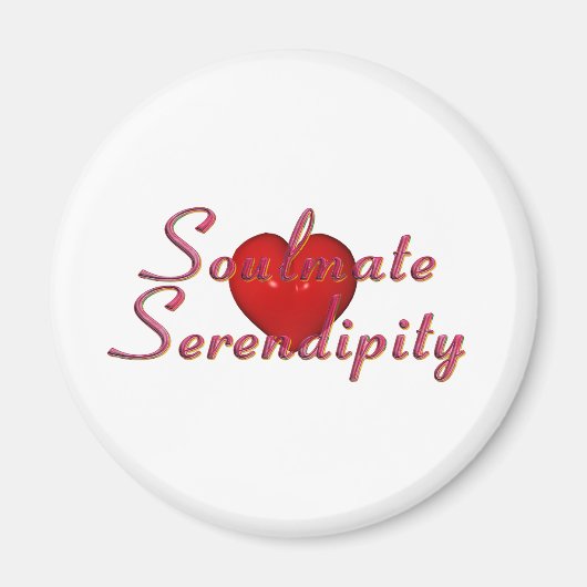 Soulmate-serendipiteitsmagneten Magneet (Voorkant)