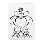 soulmate-uniemagnet magneet (Verticaal)