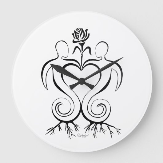 Soulmate Union Clock Grote Klok (Voorkant)